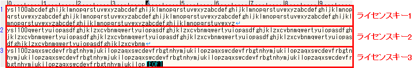 ���C�Z���X�L�[