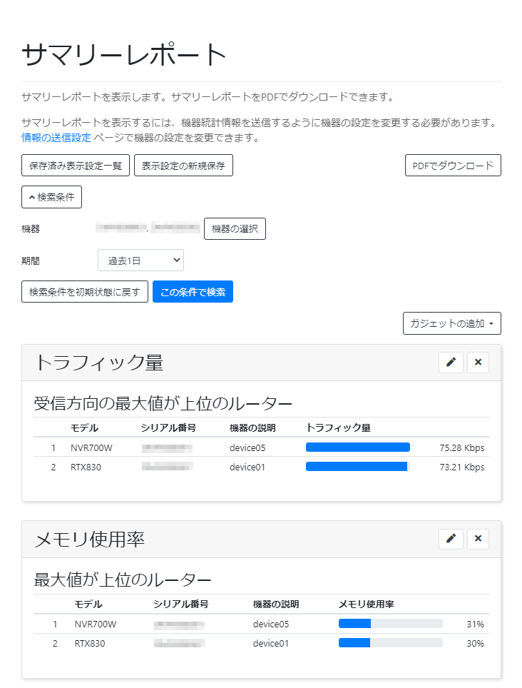 ガジェットについて_1カラムで表示